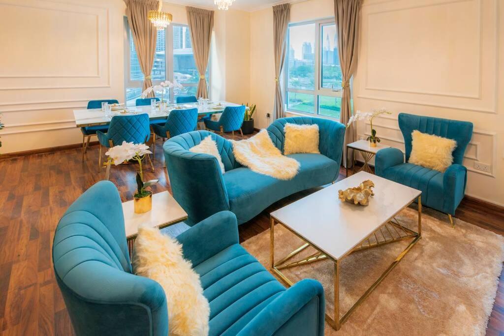 First Class 2Br With Full Burj Khalifa And Fountain View Dubai Eksteriør bilde