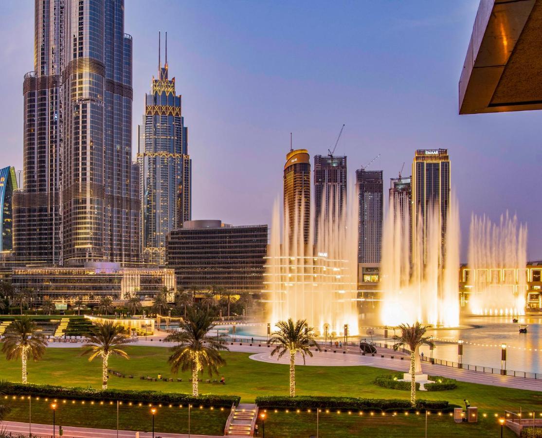 First Class 2Br With Full Burj Khalifa And Fountain View Dubai Eksteriør bilde